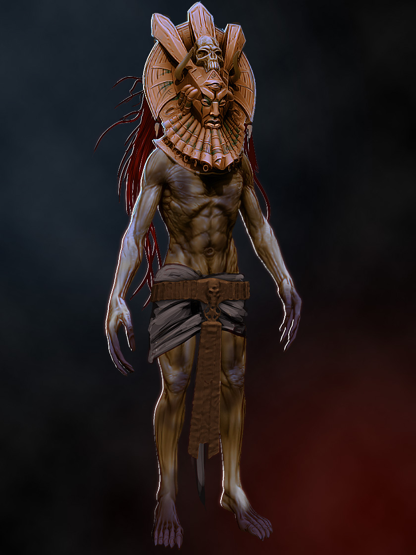 Dagoth Ur Skywind concept, by Ravanna r/Morrowind