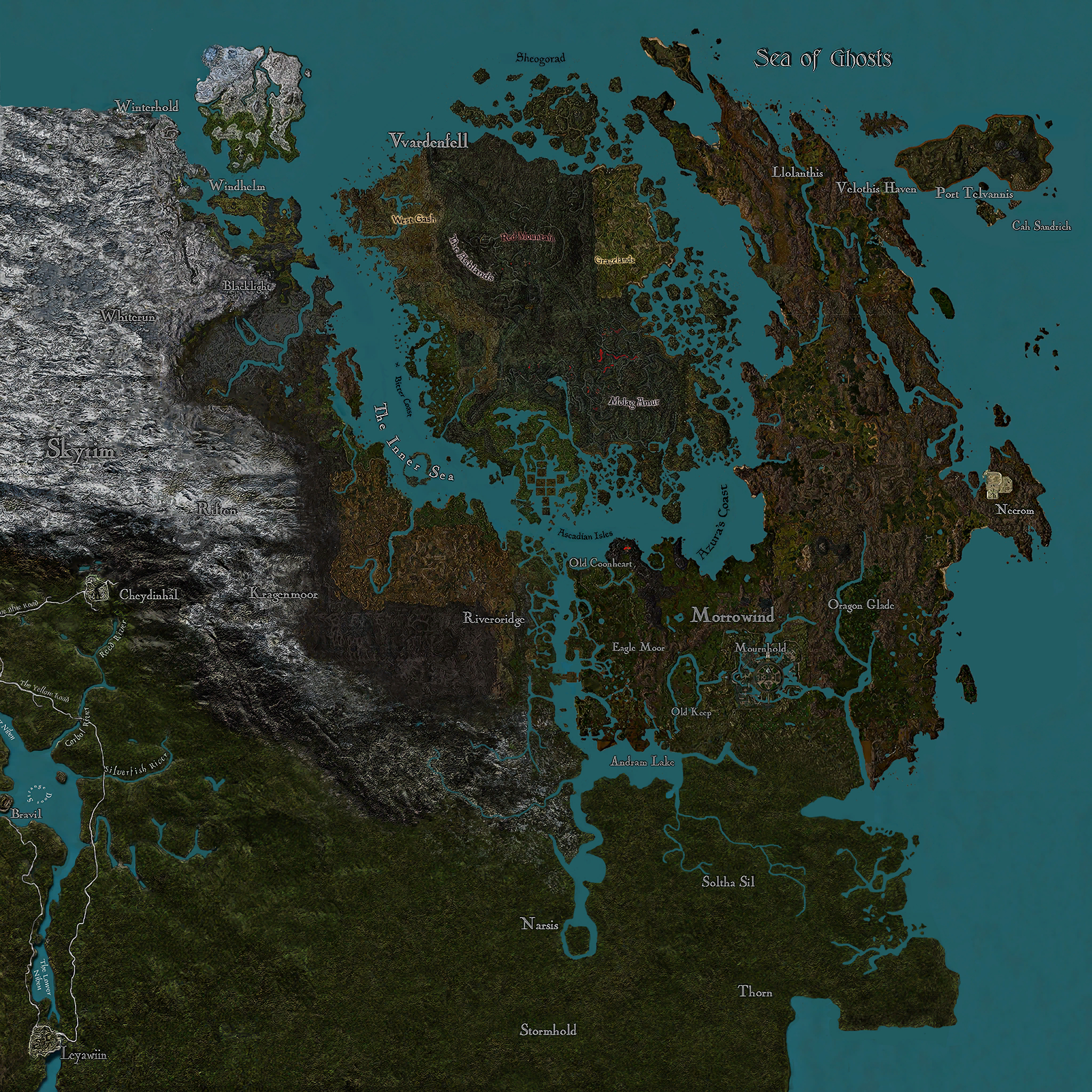 [RELZ] new map for Morroblivion + TR Rebuild - v1.2